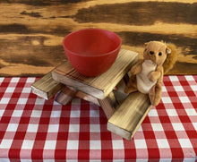 Load image into Gallery viewer, Classic Squirrel Picnic Table Gift Bundle! (Classic Squirrel Picnic Table + Squirrel Snack Sack + Greeting Card) - - (TREE/POST INSTALLATION)