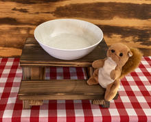 Load image into Gallery viewer, PATIO SQUIRREL PICNIC TABLE GIFT BUNDLES! (Patio Squirrel Picnic Table + Squirrel Snack Sack + Greeting Card) - - (DECK, GARDEN, PATIO TABLE)
